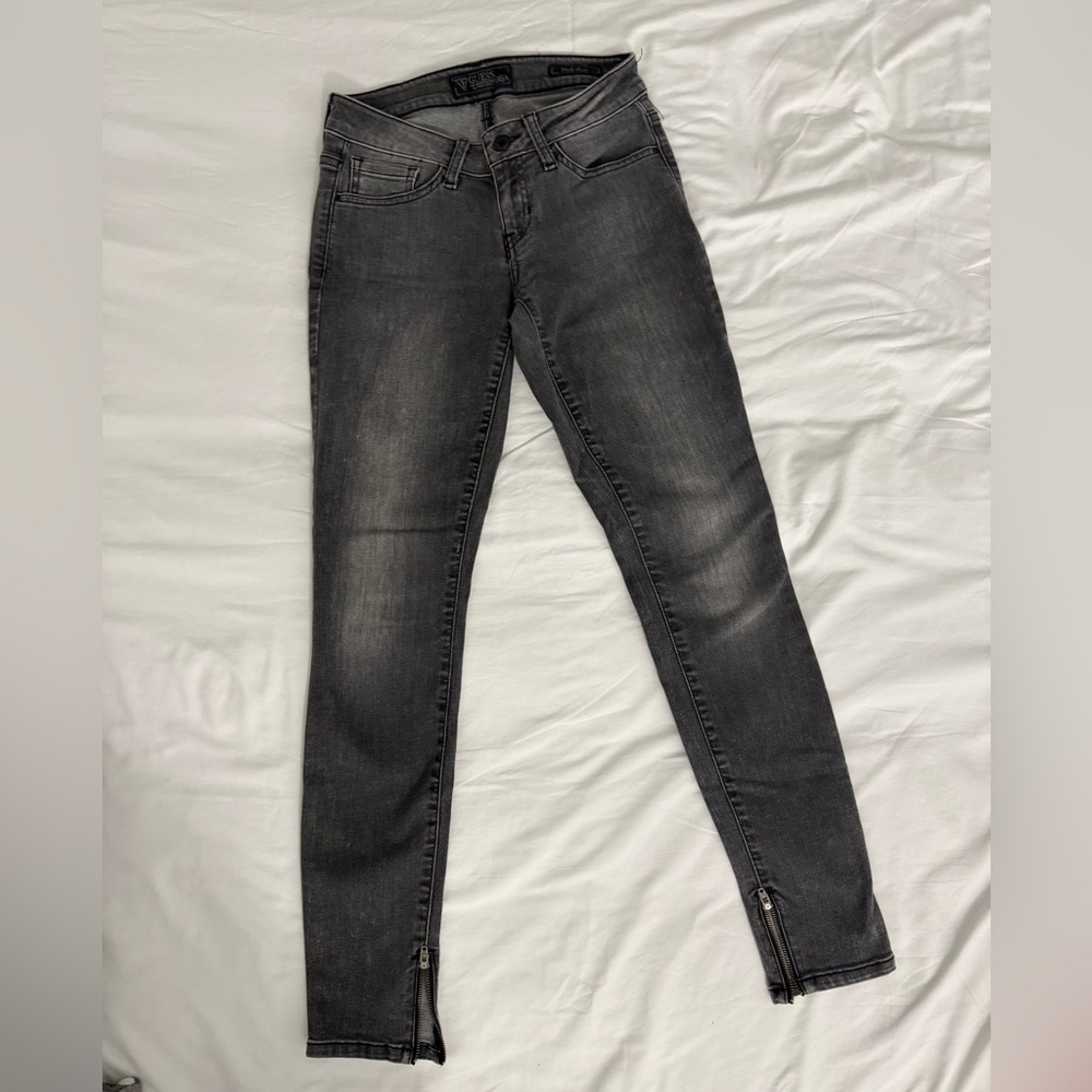 Guess Charcoal Power-Skinny Jeans